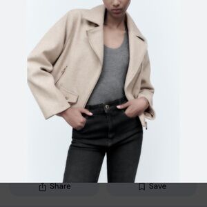 Zara Soft Jacket | Sand | XS